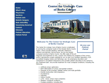 Tablet Screenshot of centerforurologiccare.com